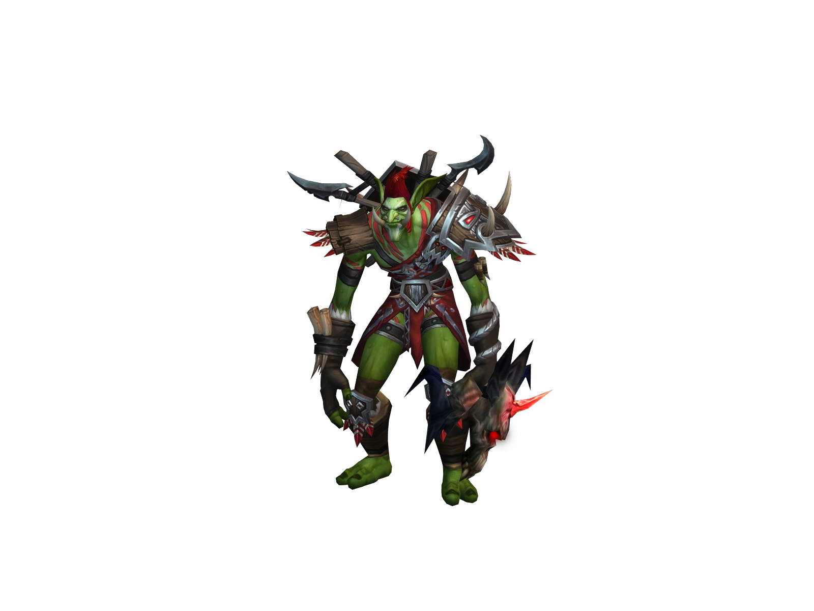 Dagoba 3D character render