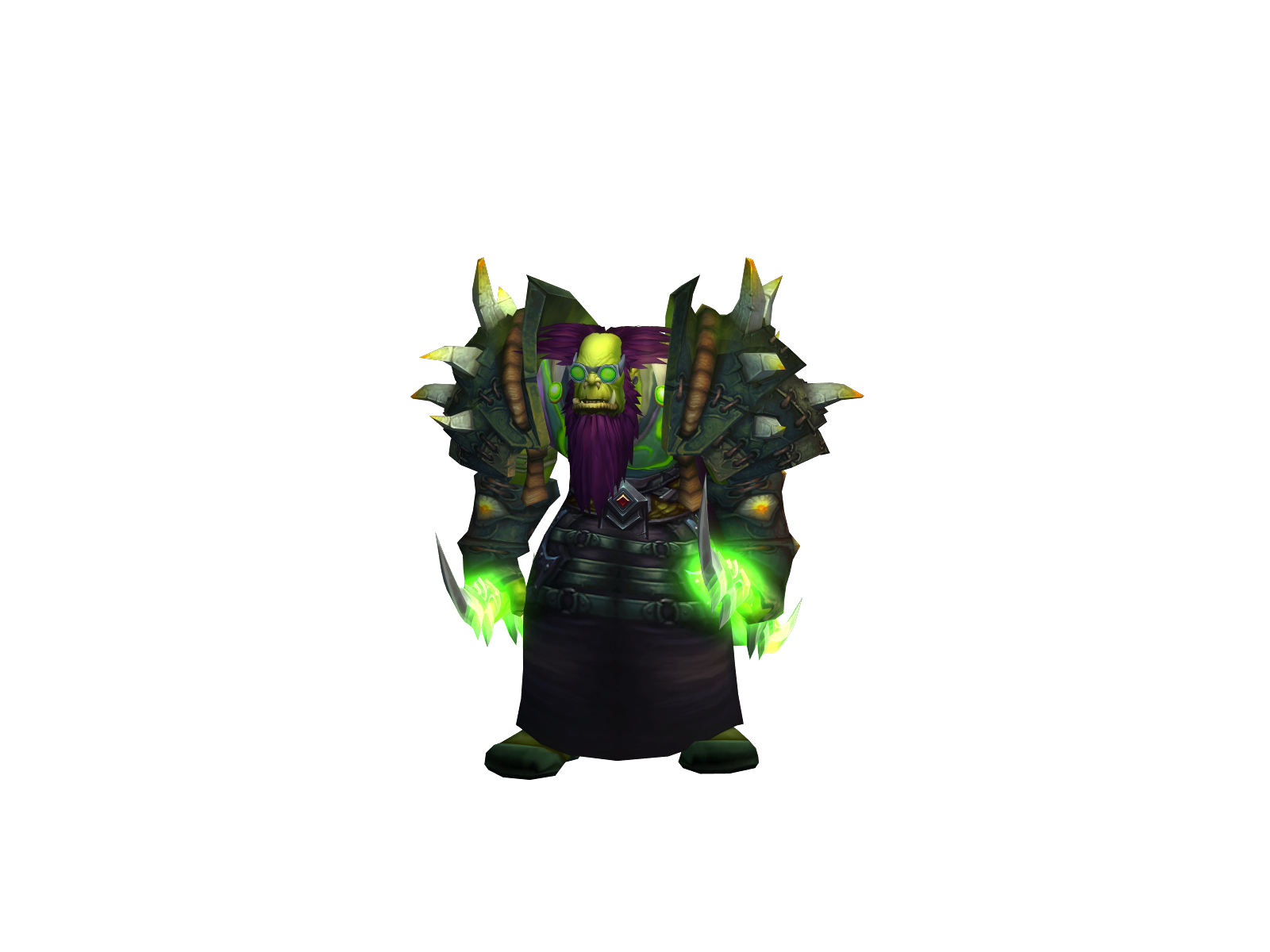 Occultus 3D character render