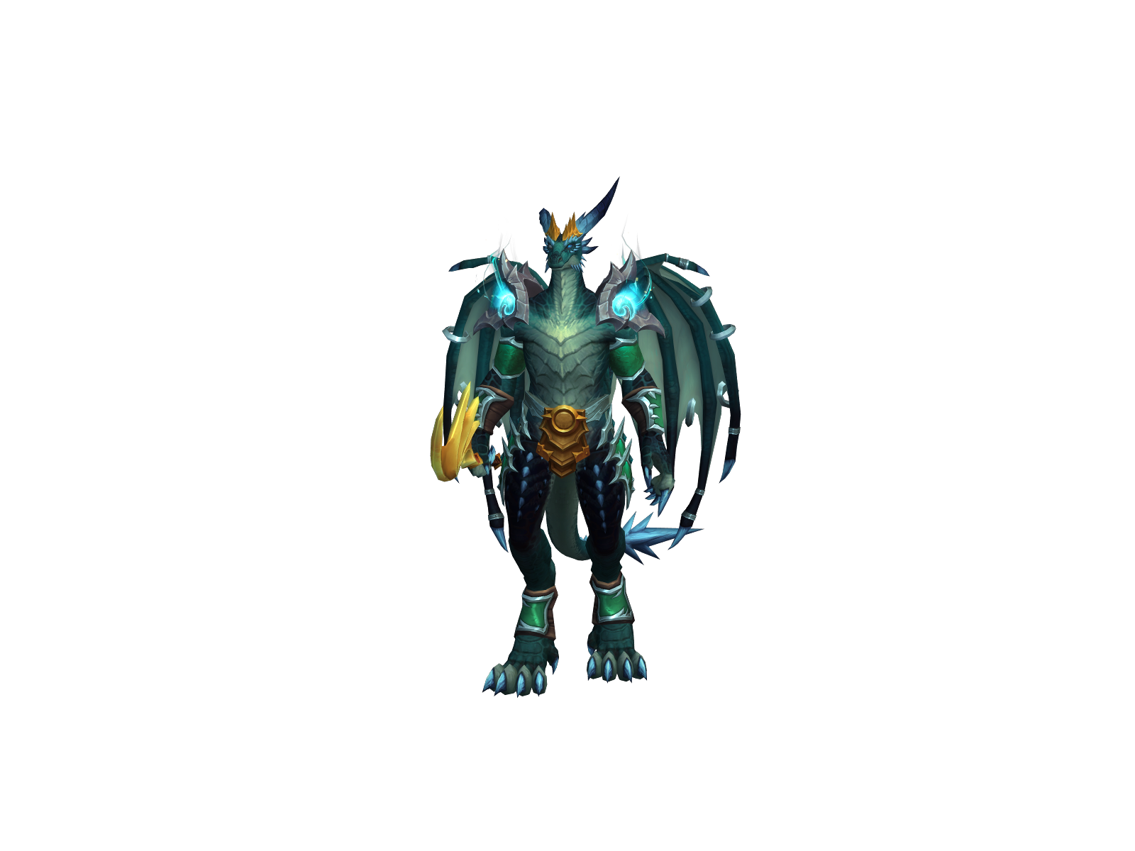 Geoffrion 3D character render