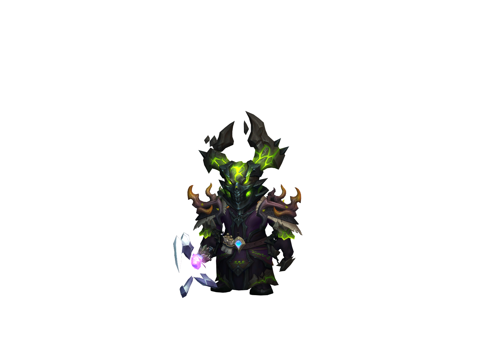 Skibblé 3D character render