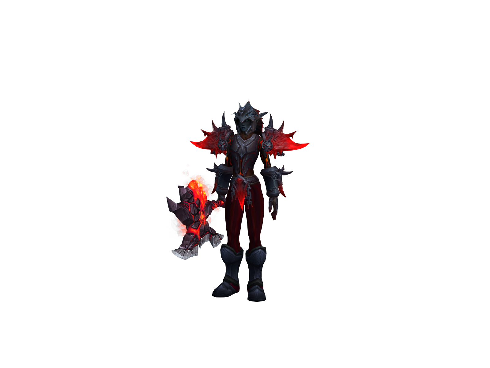 Necrospamftw 3D character render