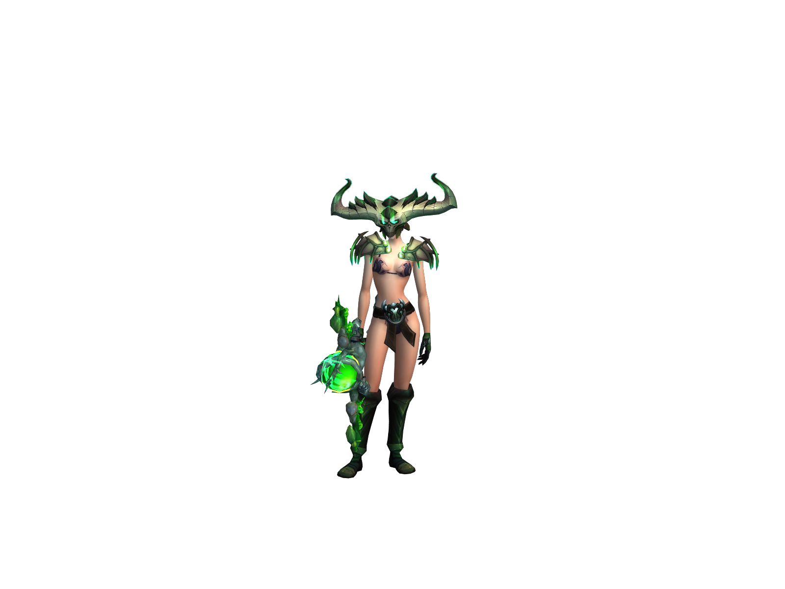 Nicotine 3D character render