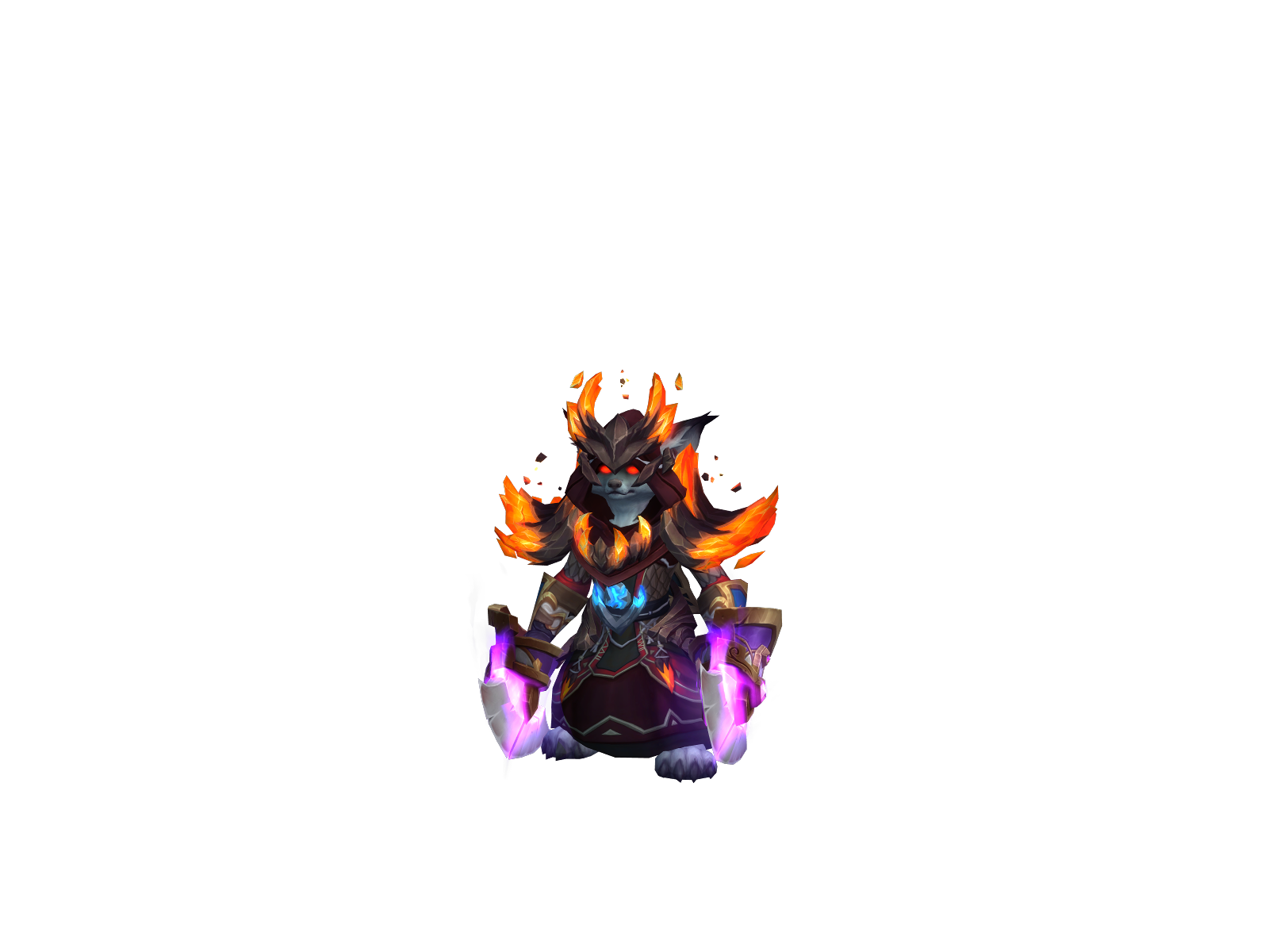 Ginsing 3D character render