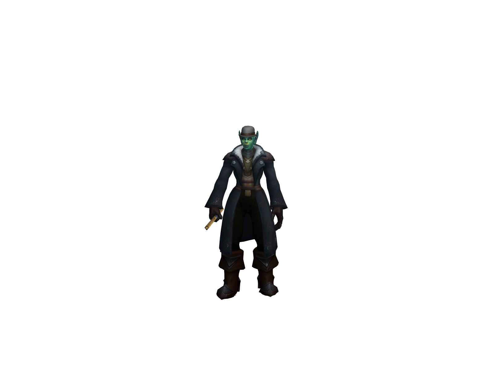 Dokash 3D character render