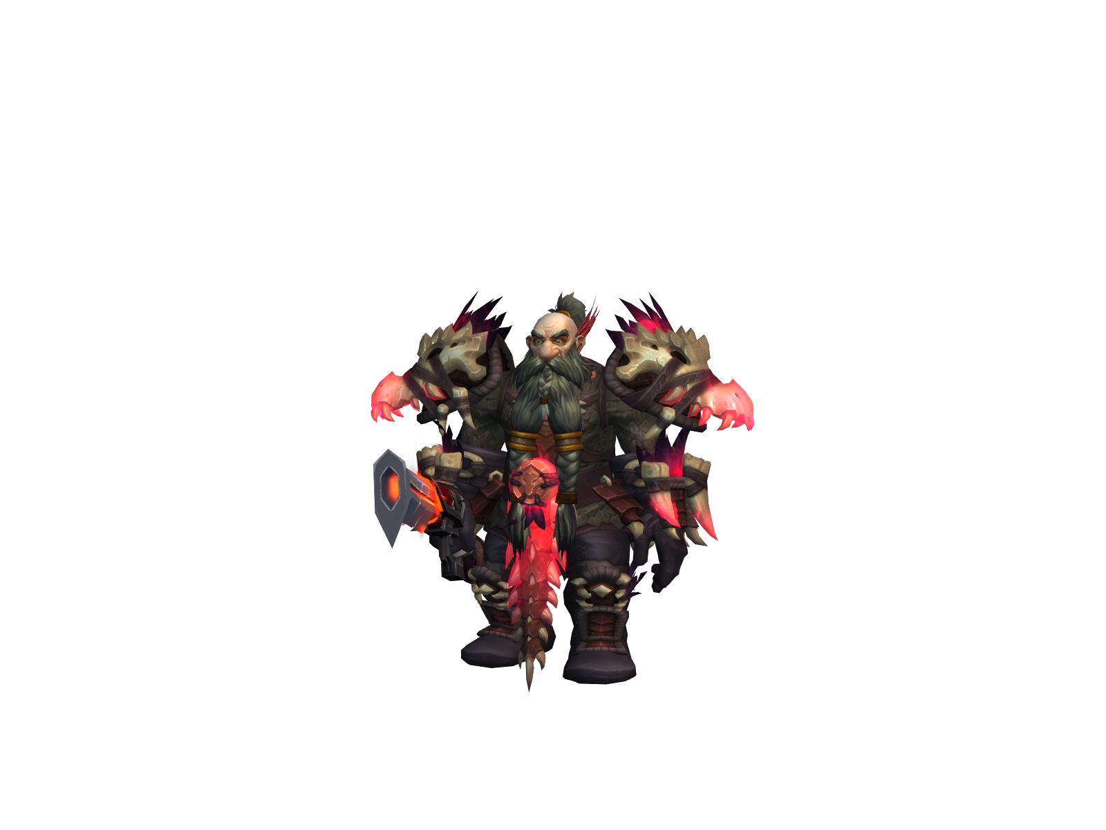 Hillbilly 3D character render