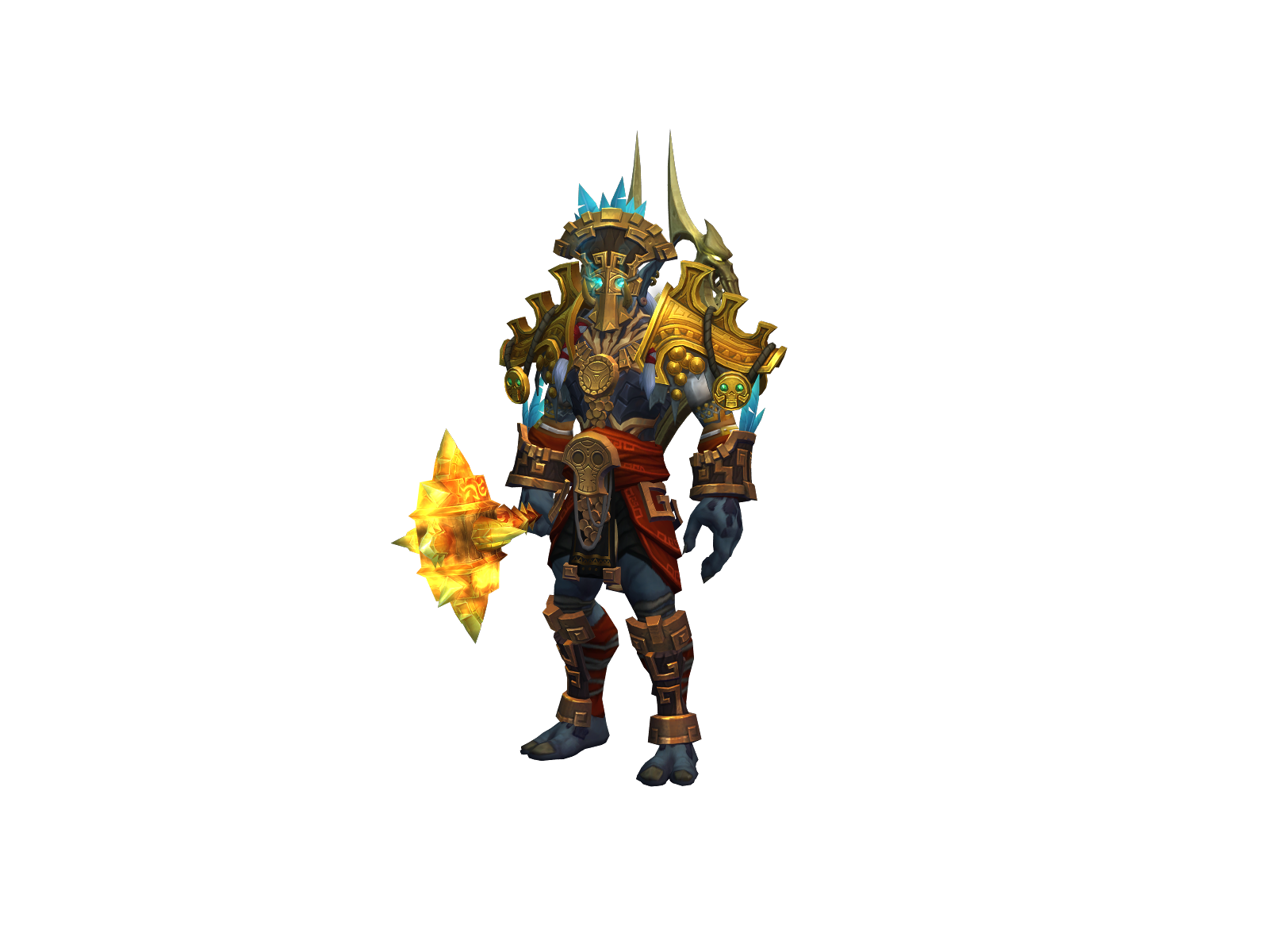 Zalazam 3D character render
