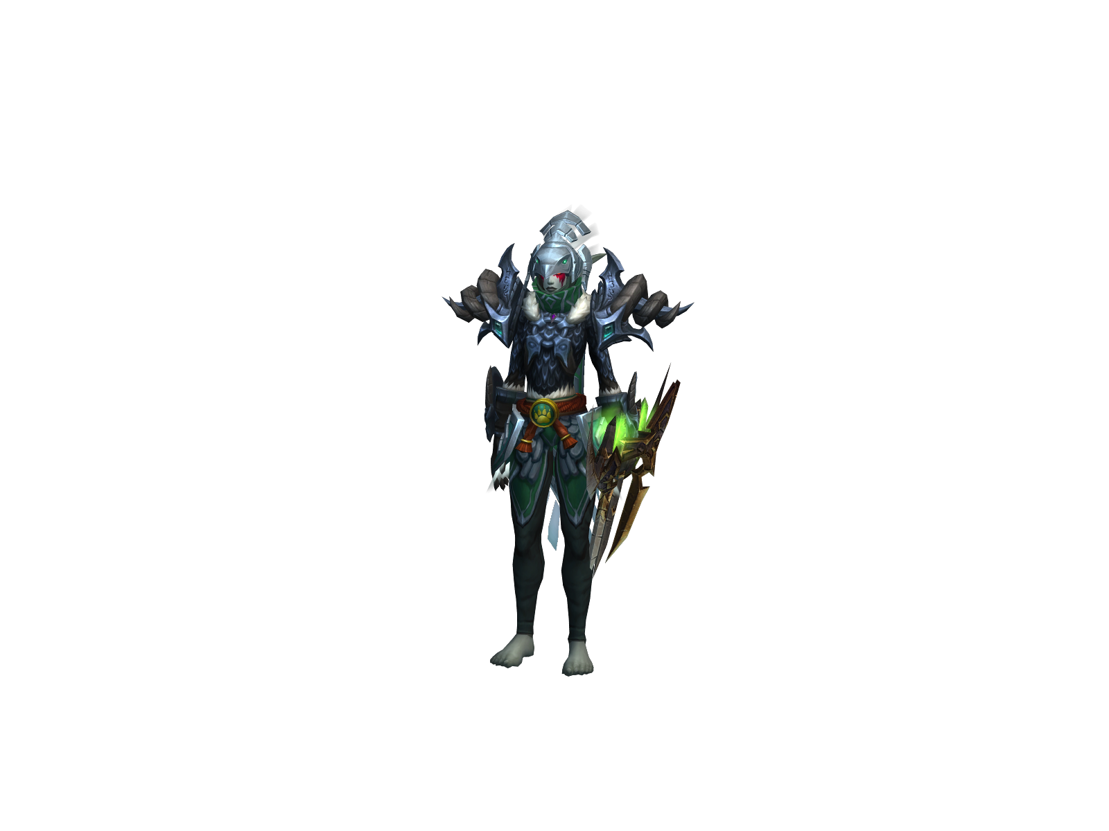 Thizztrapz 3D character render