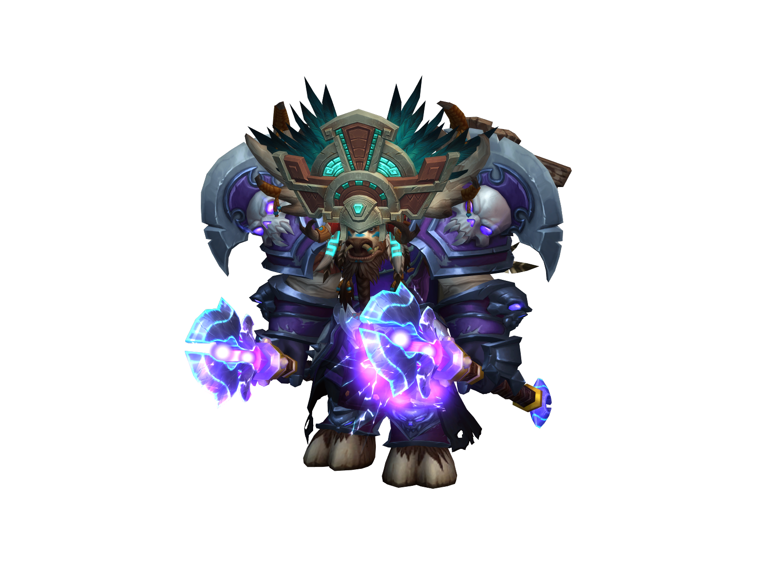 Hercgrim 3D character render