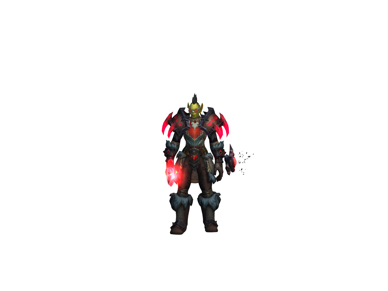 Woah 3D character render