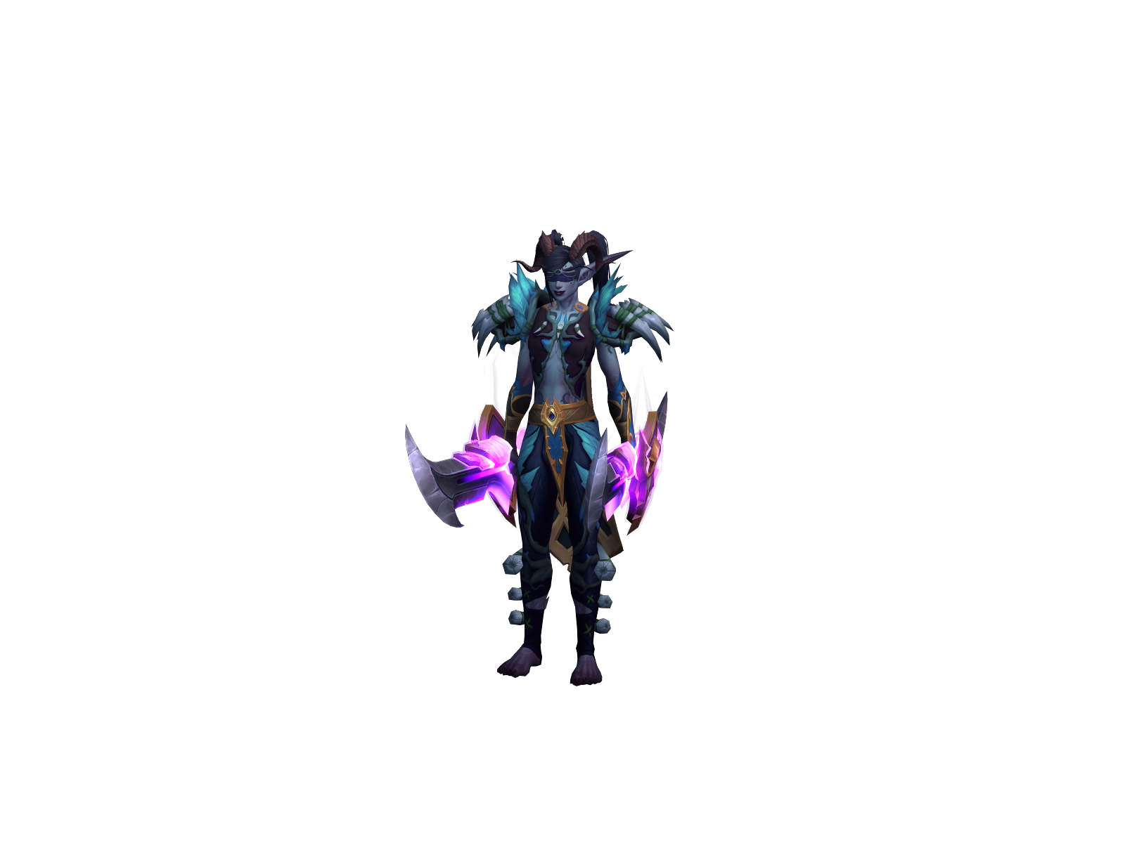 Freesoul 3D character render