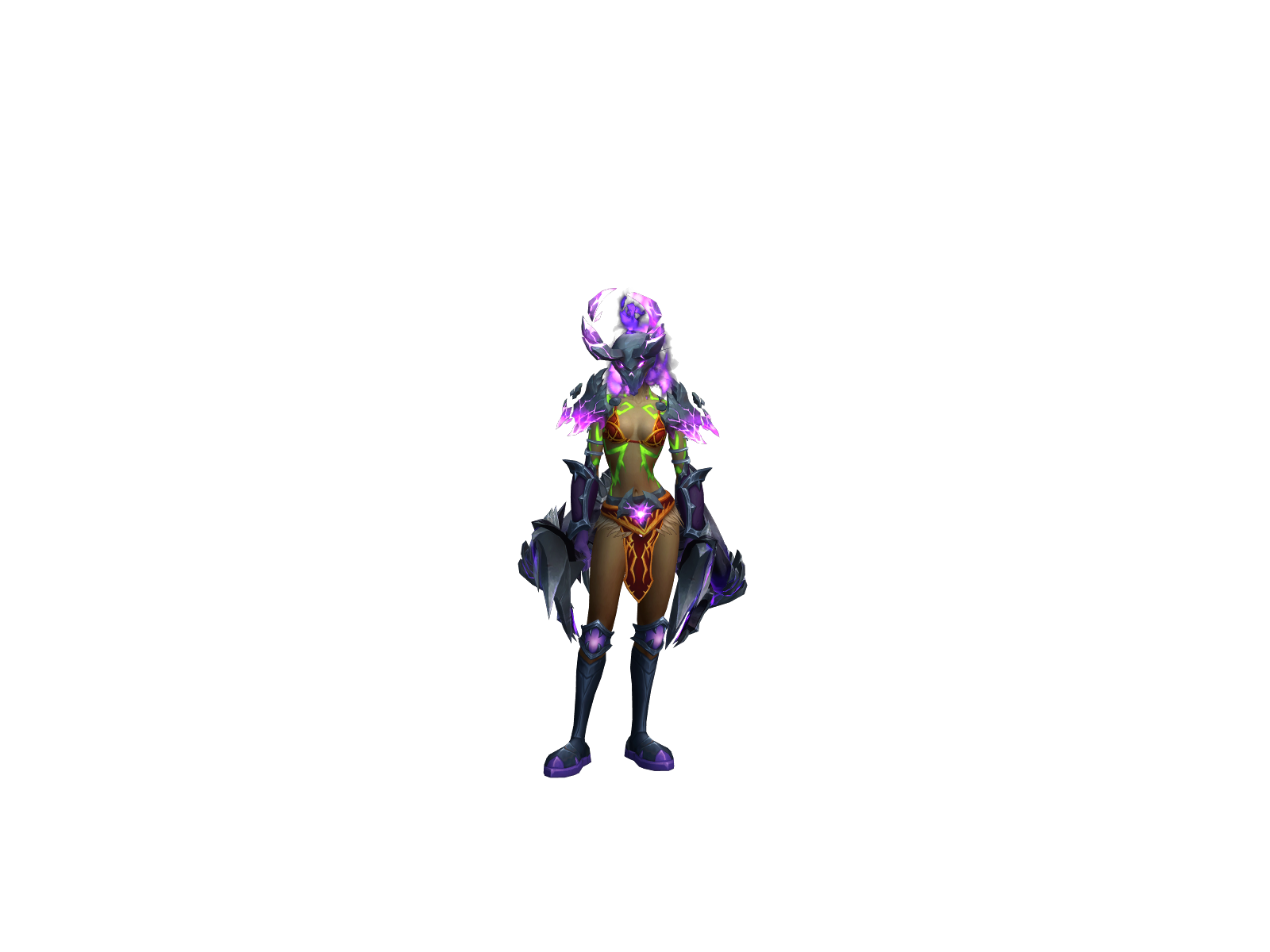 Turbocleave 3D character render