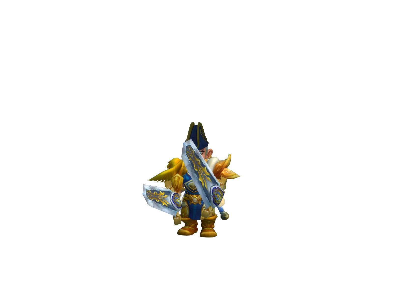 Enraged 3D character render