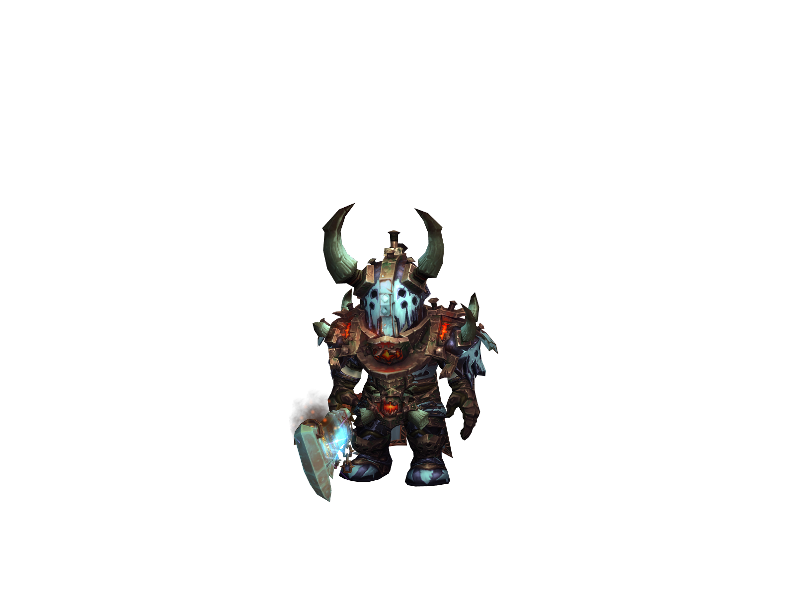 Distortion 3D character render