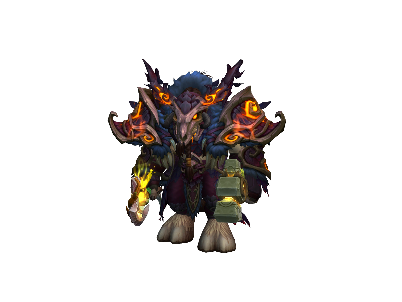 Anggus 3D character render