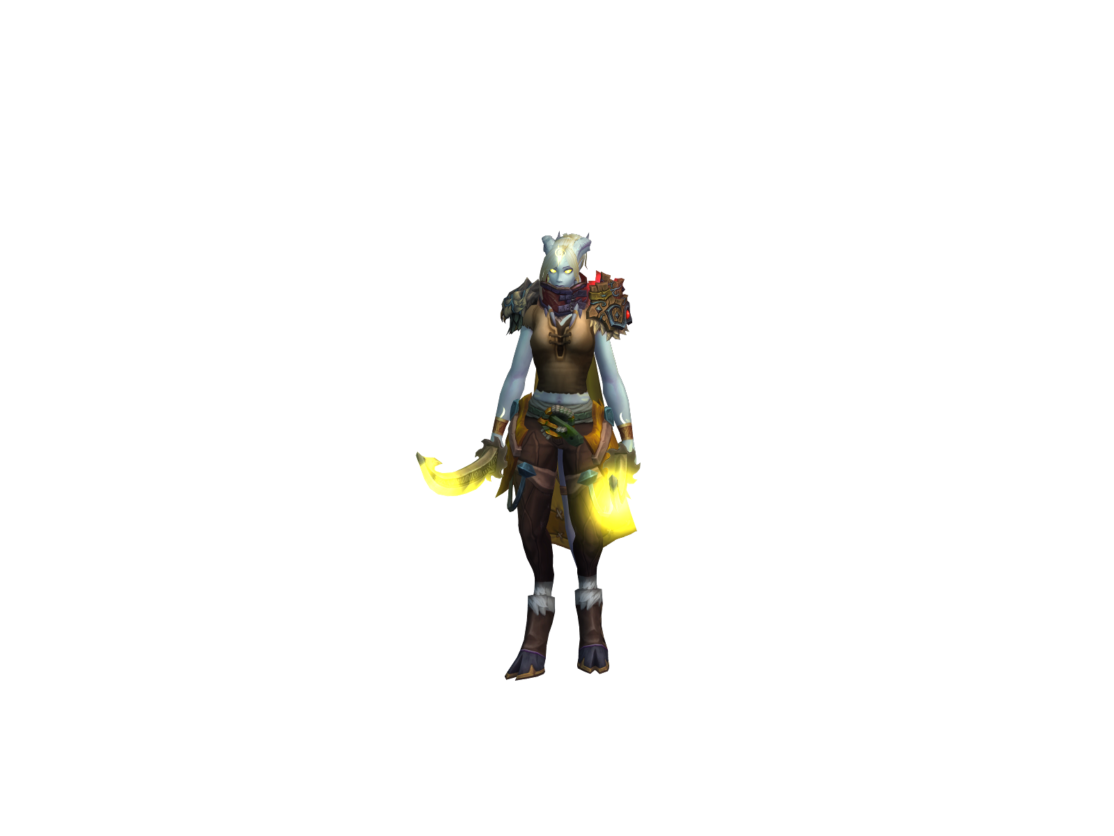 Salania 3D character render