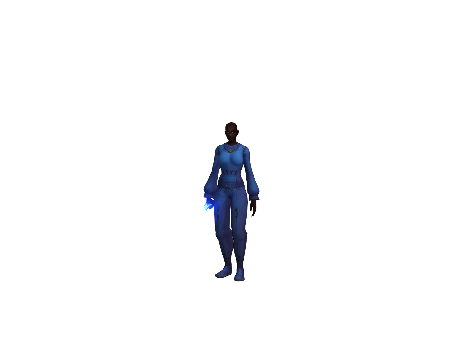 Aserpala 3D character render