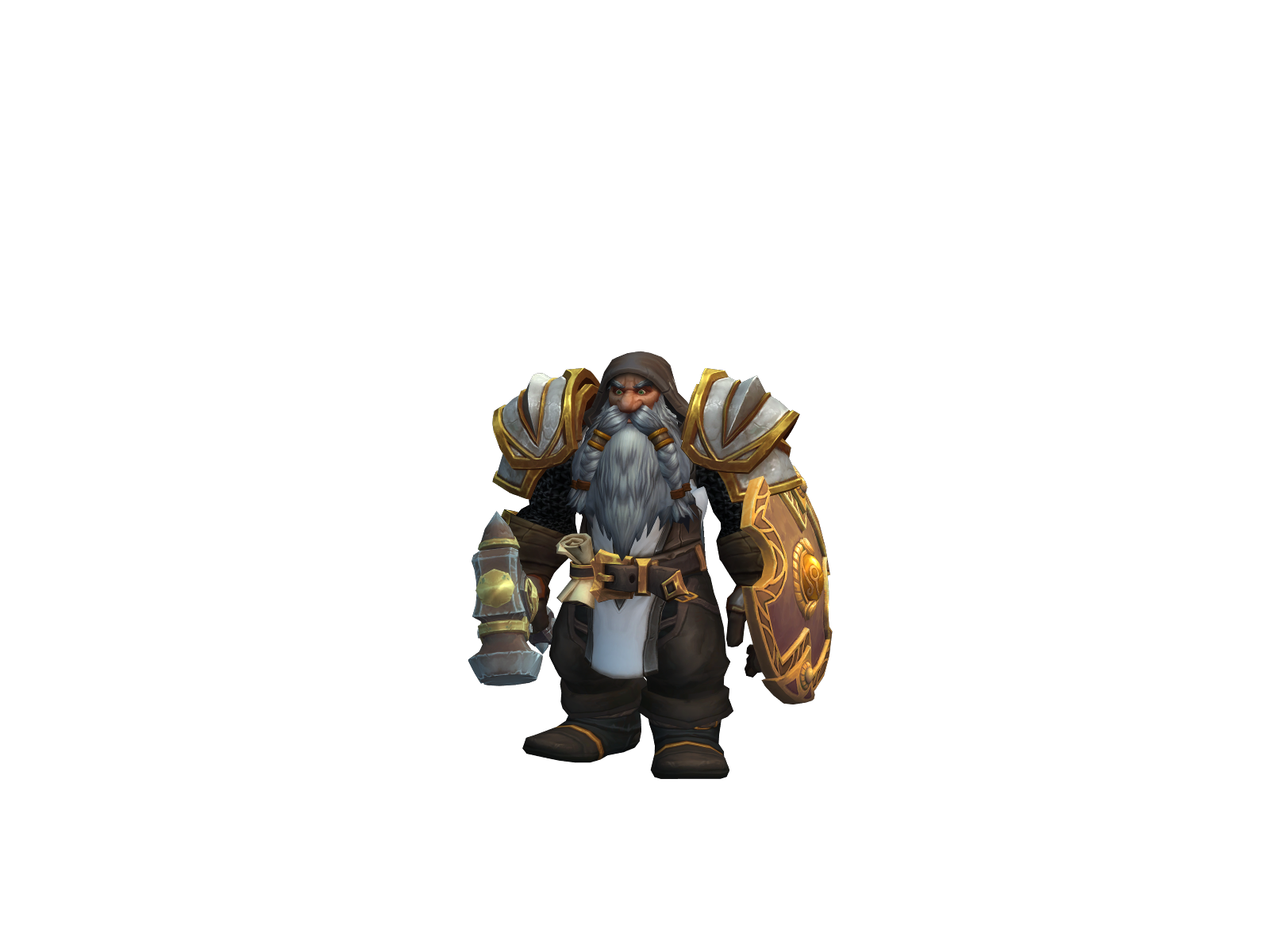 Mightyshock 3D character render
