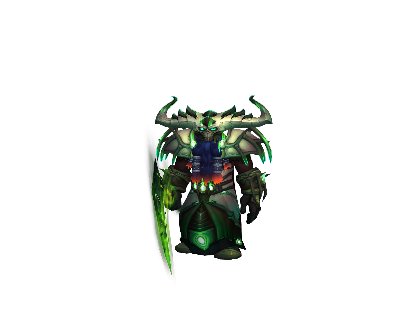 Cultured 3D character render