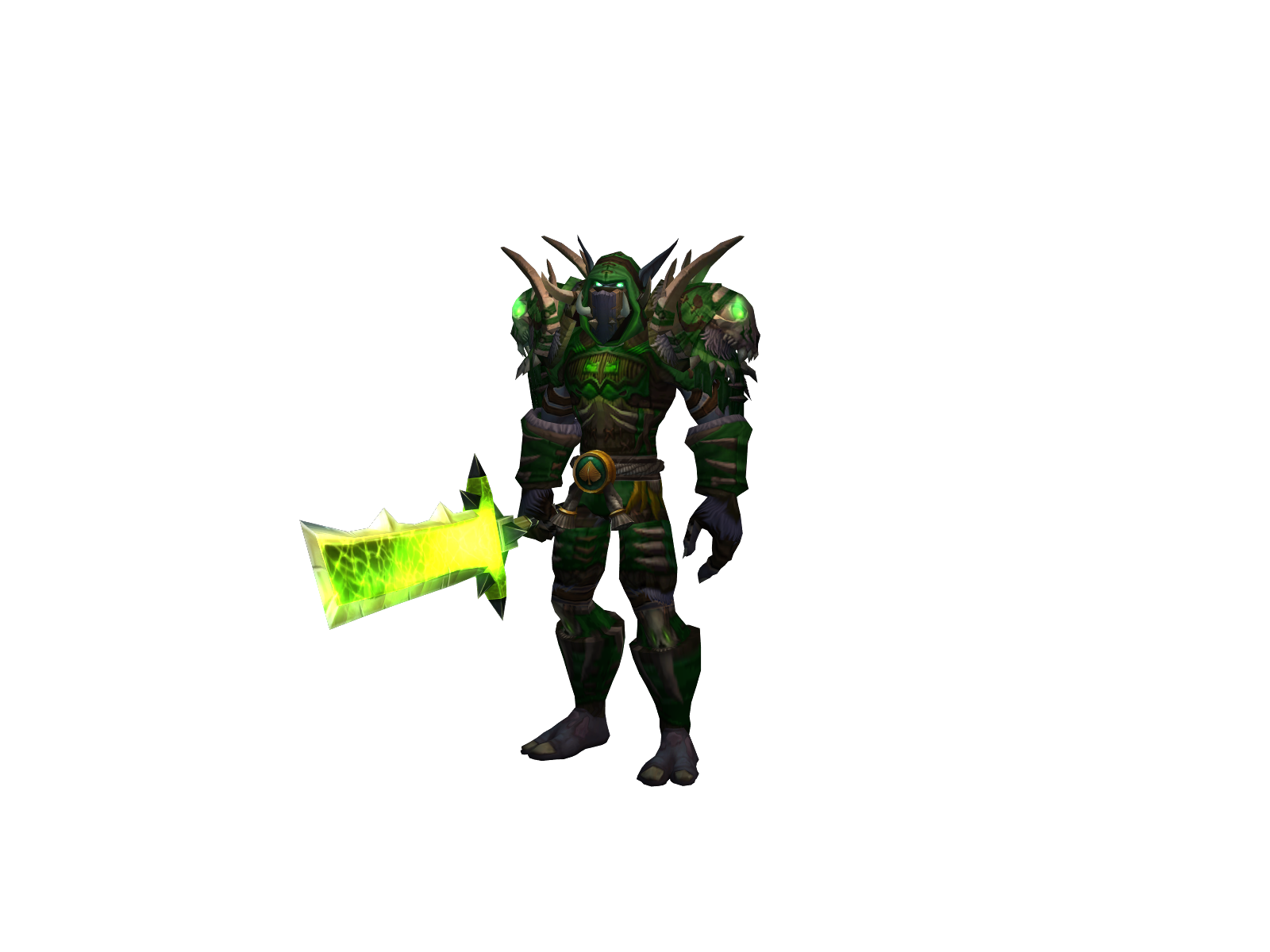 Windwalk 3D character render