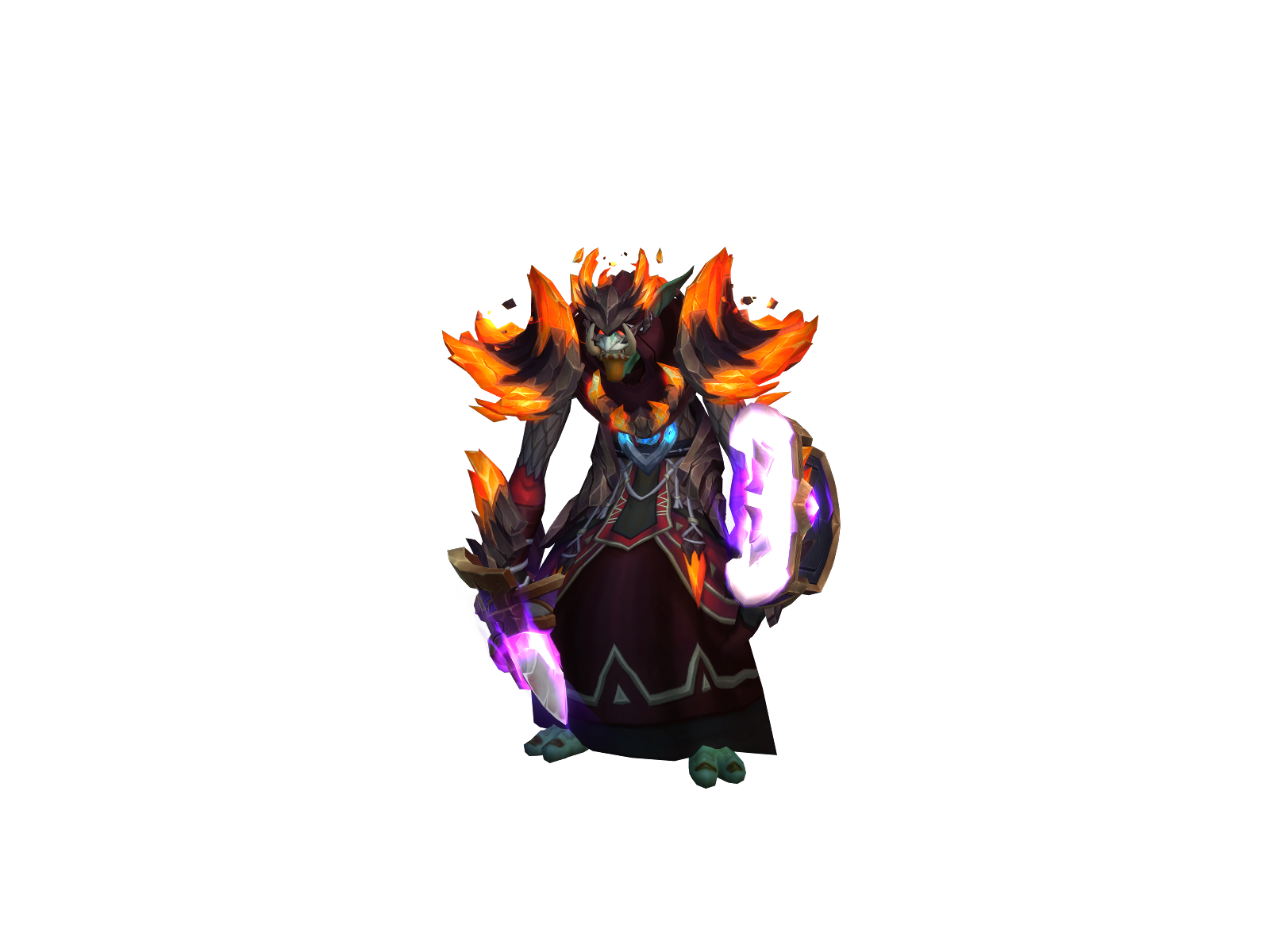 Milliwatt 3D character render