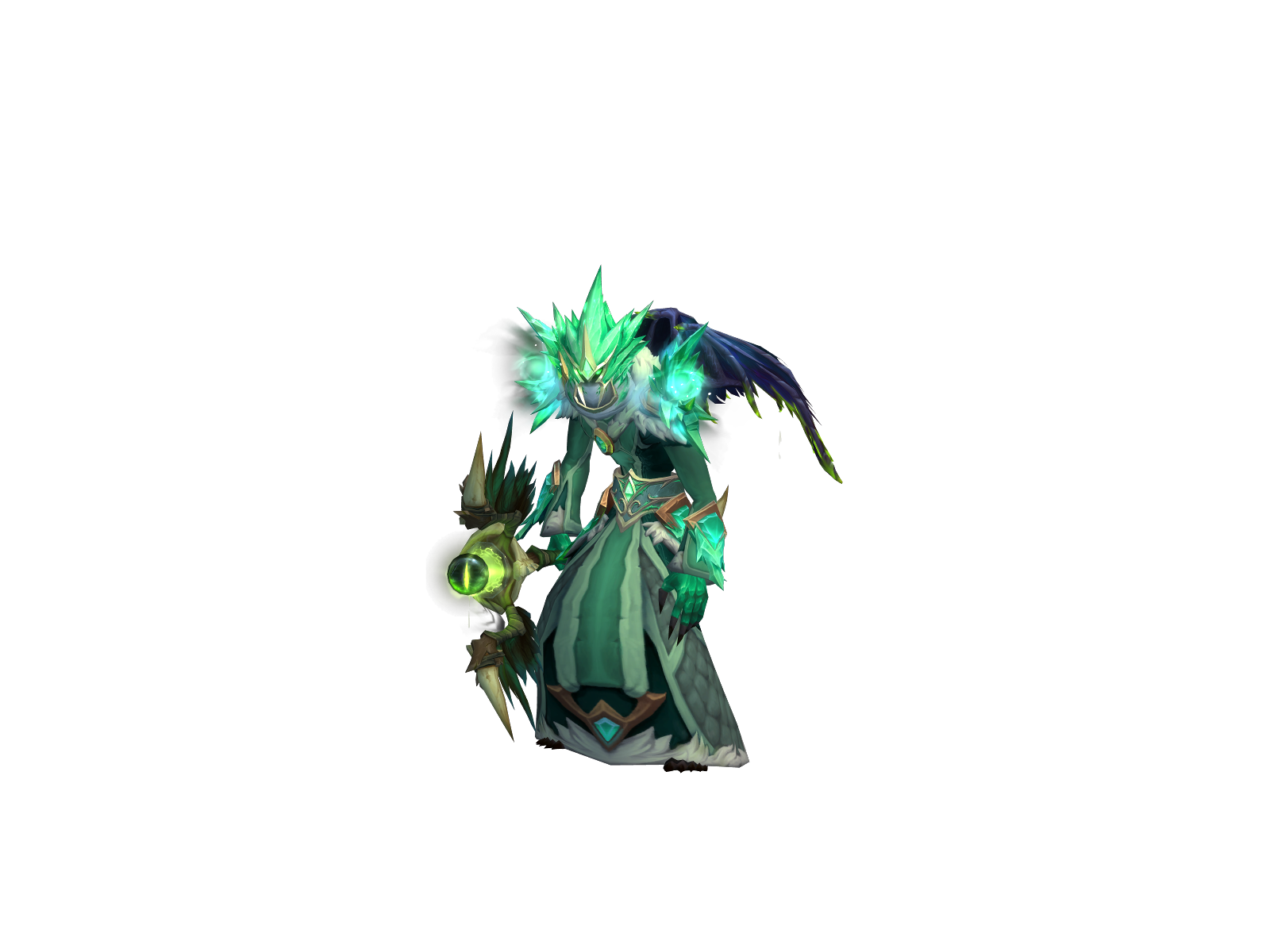 Dahelios 3D character render