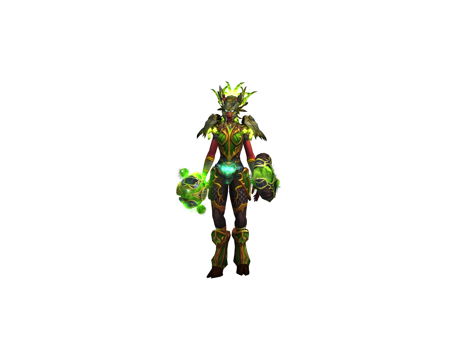 Akitar 3D character render