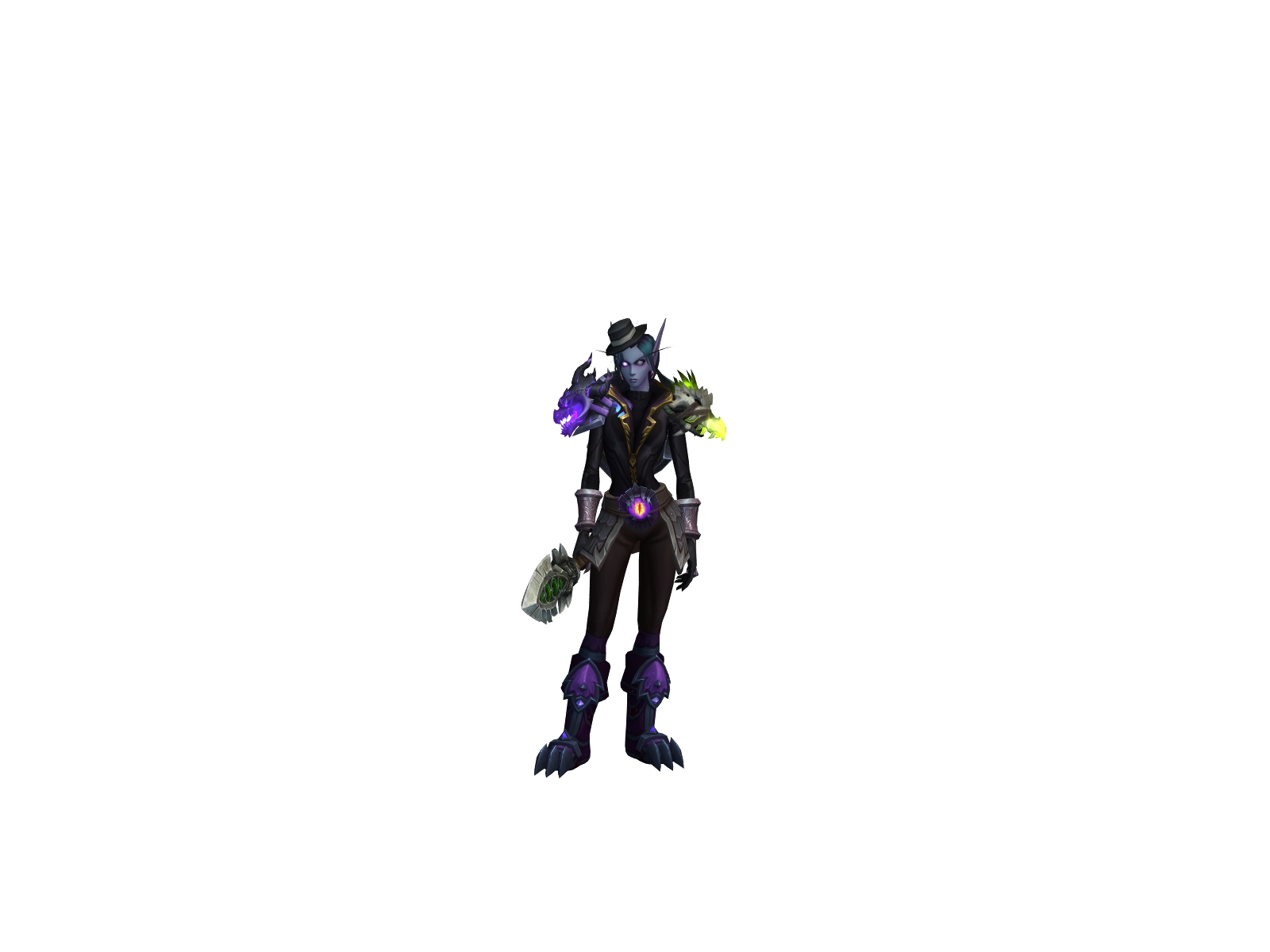 Bowtoxical 3D character render