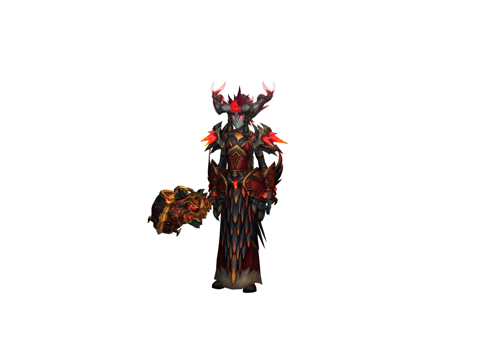 Damonkest 3D character render