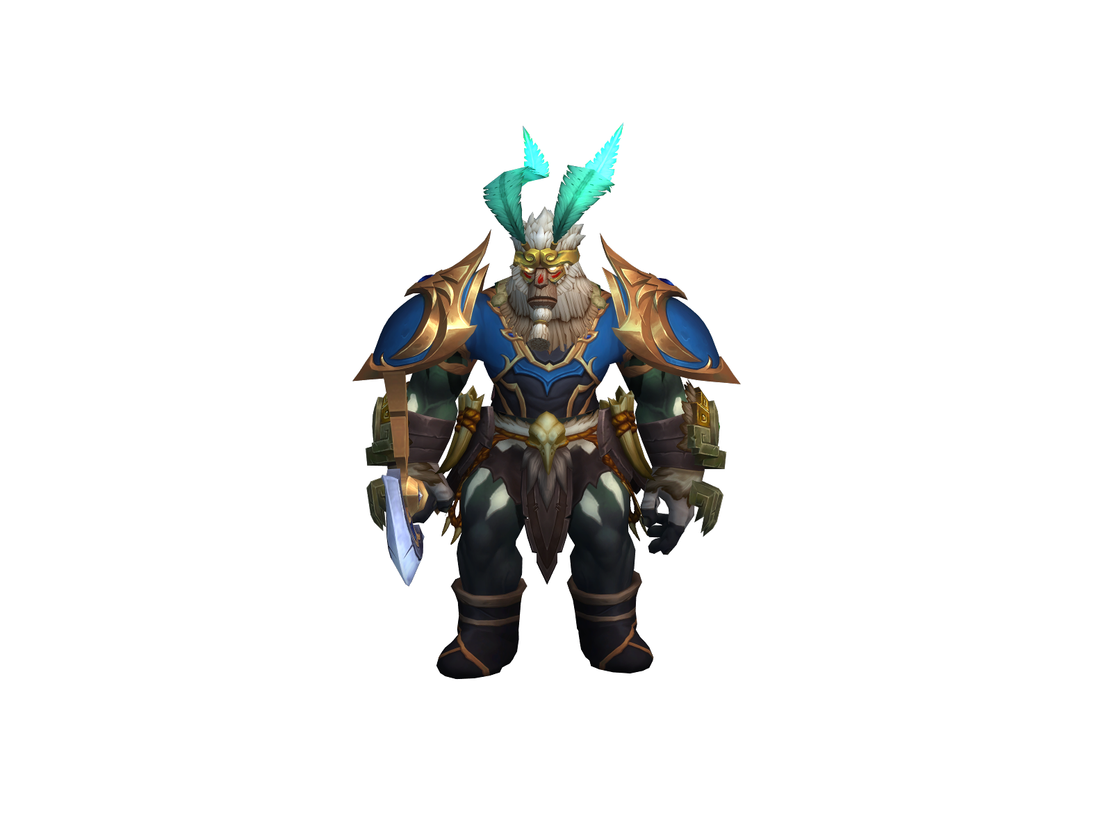 Nams 3D character render