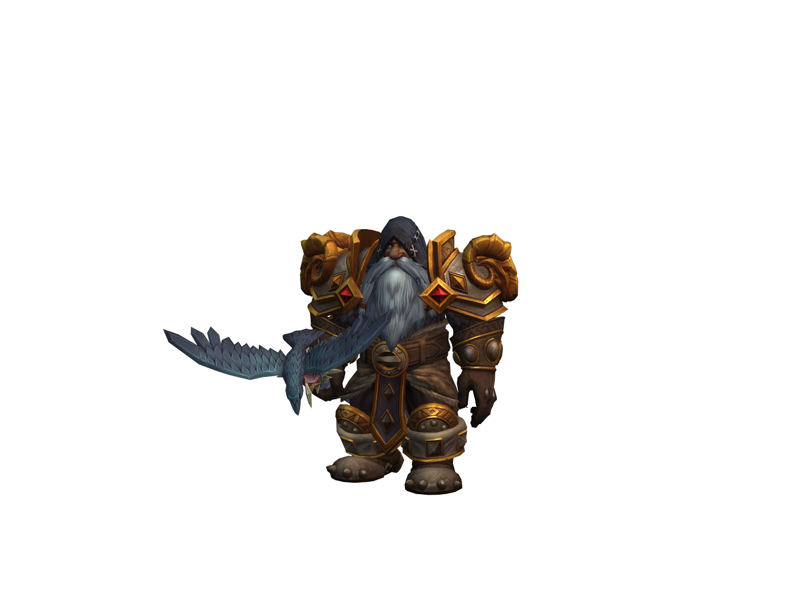 Fergusson 3D character render