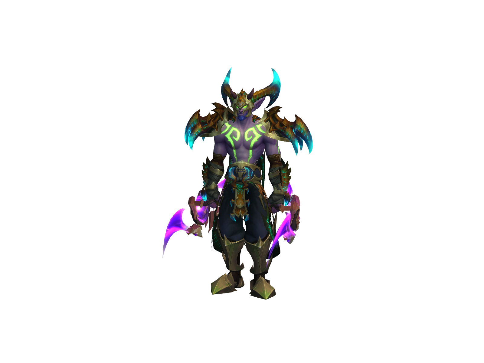 Demondiddy 3D character render
