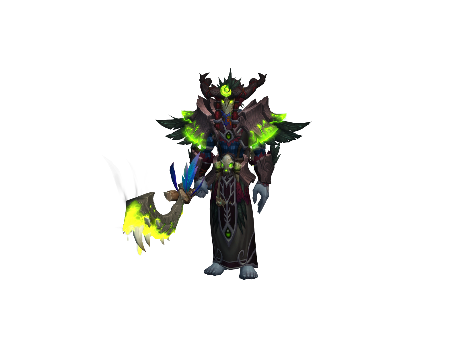 Tazviro character render