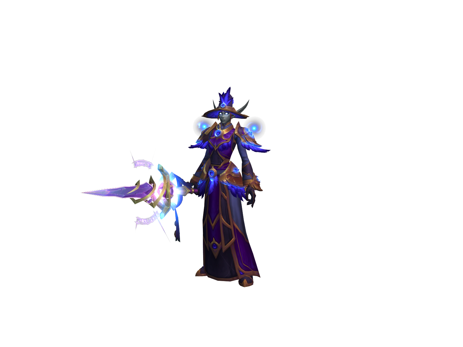 Mhil 3D character render