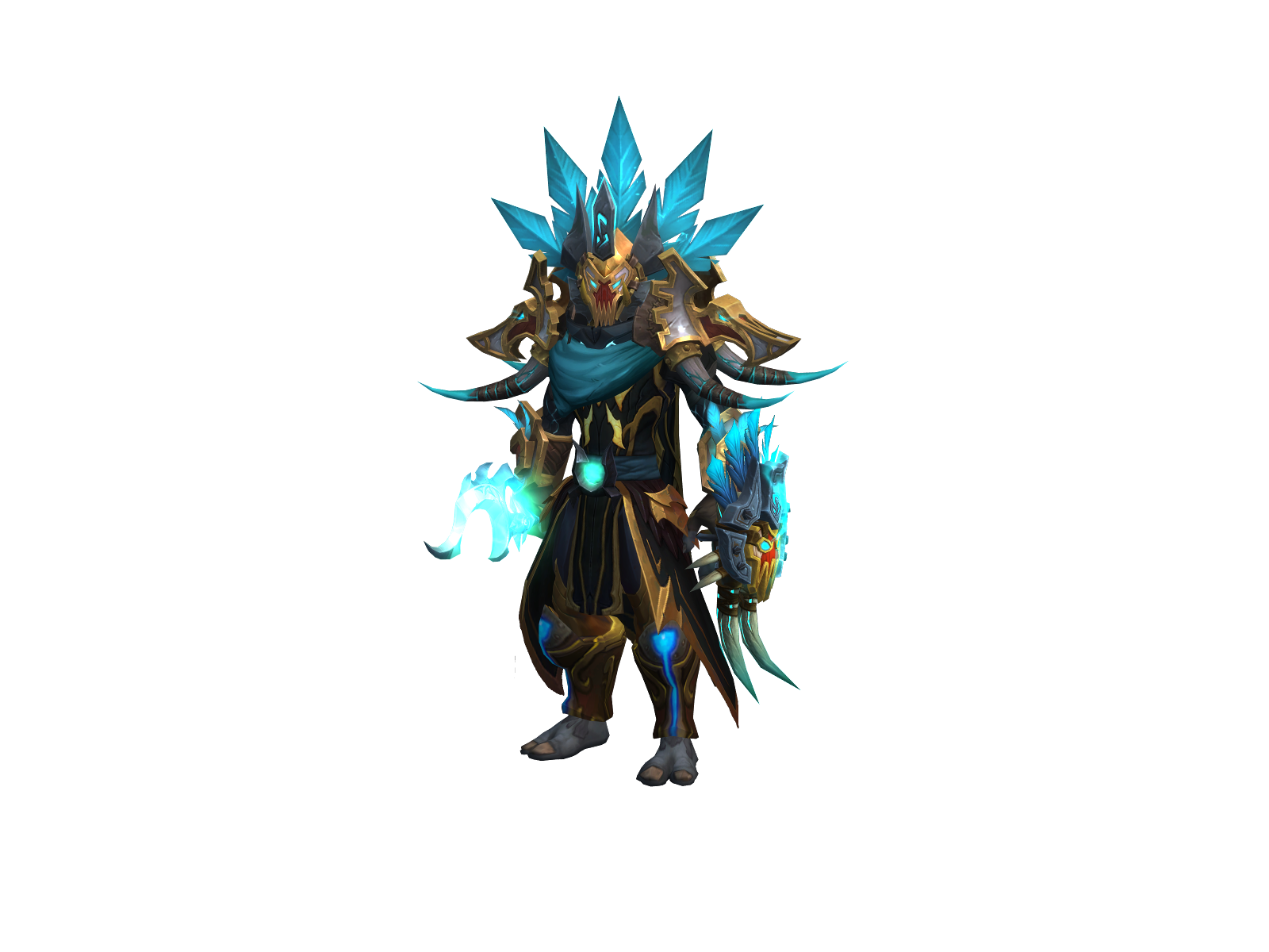 Metalmagma 3D character render