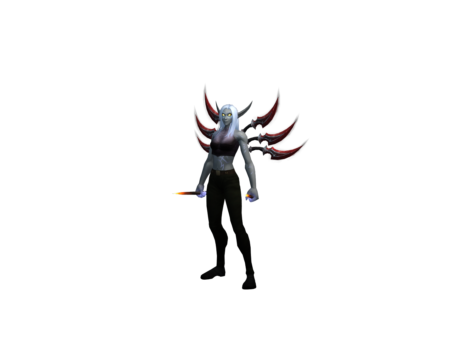 Xalafoot 3D character render