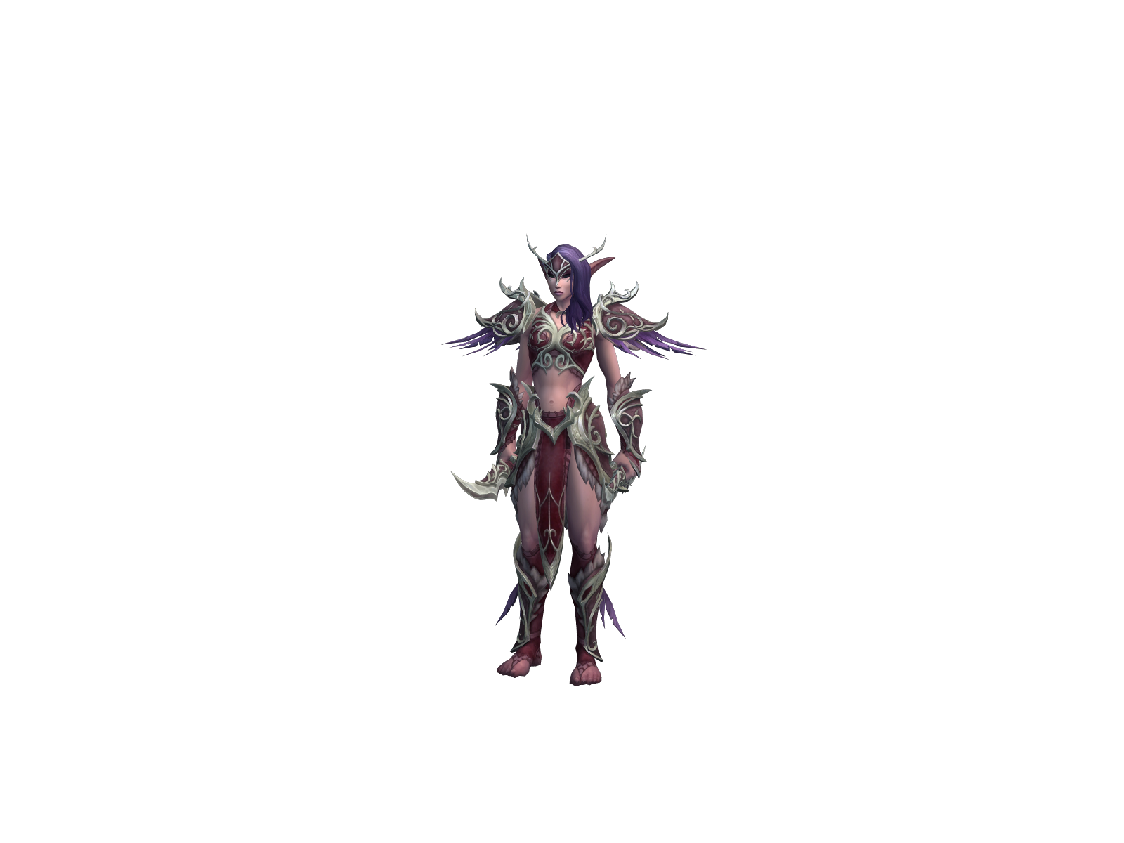 Sixtine 3D character render