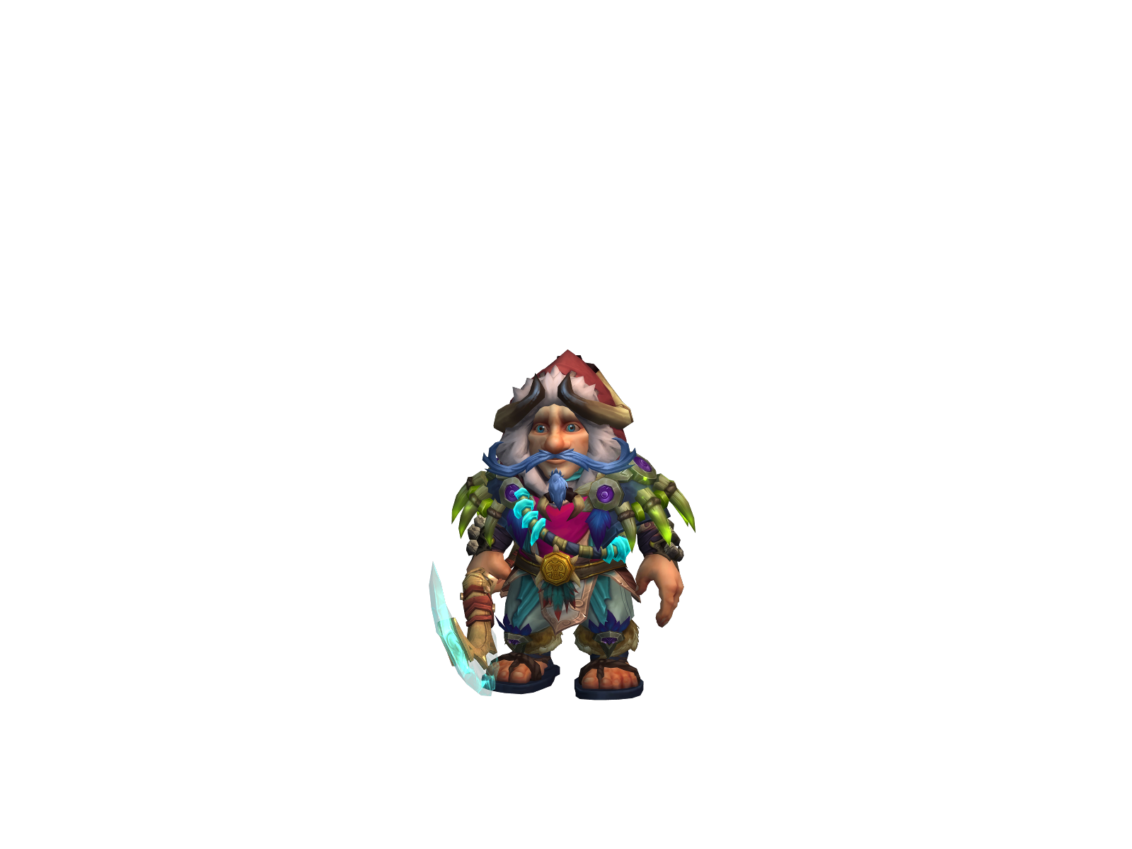 Benbroo 3D character render