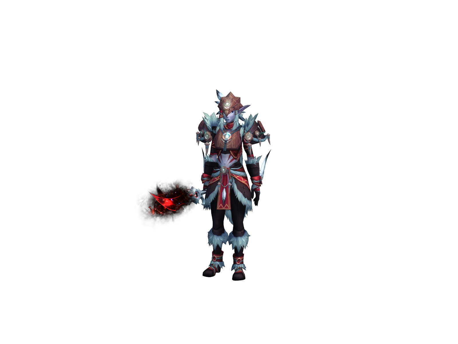 Pokomi 3D character render