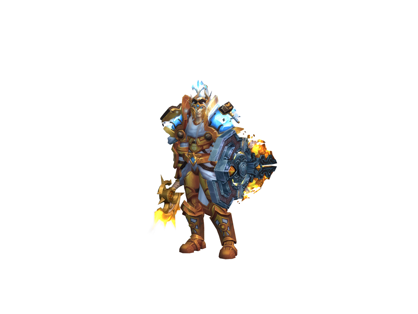Palaladeen 3D character render