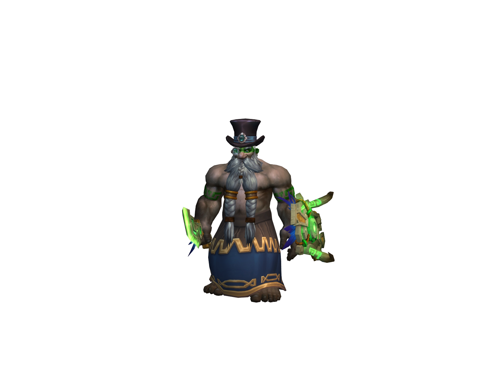 Uvor 3D character render