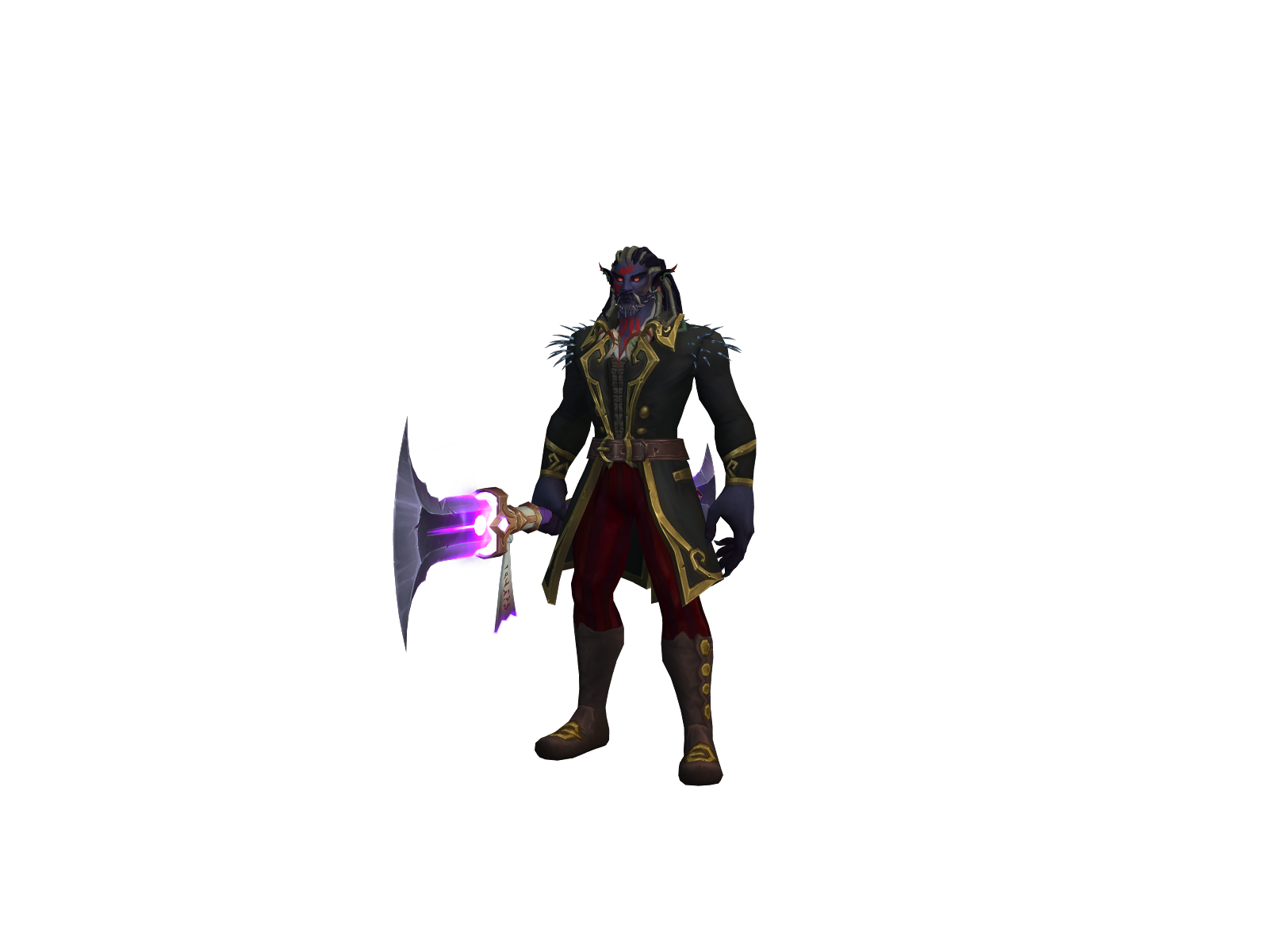 Mollymock 3D character render