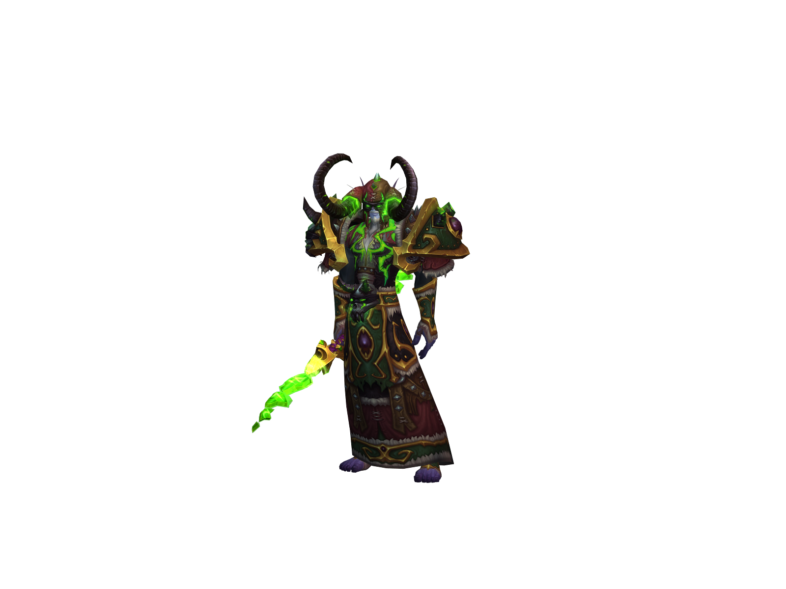 Jiuqian 3D character render