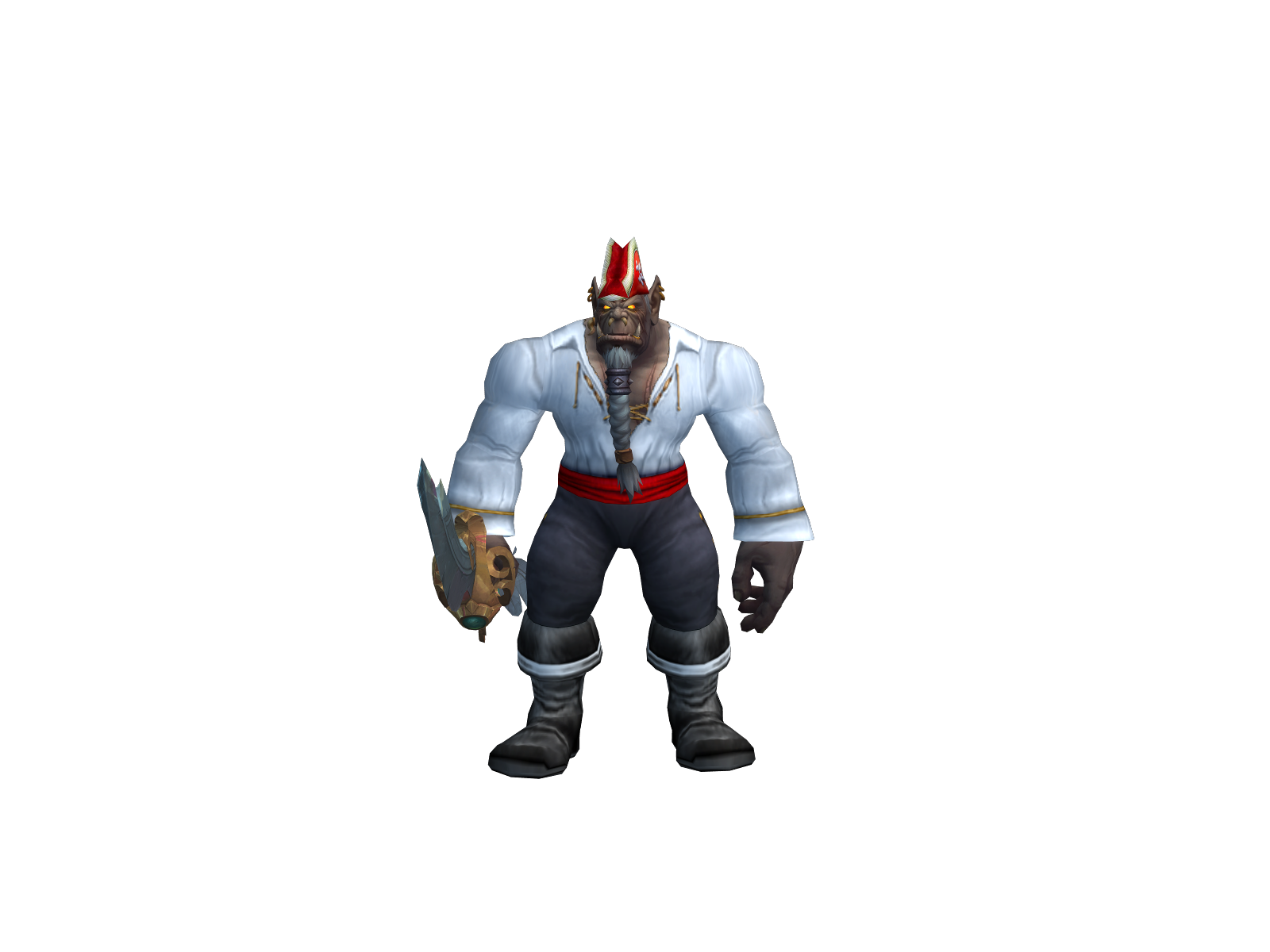 Budgrinder 3D character render