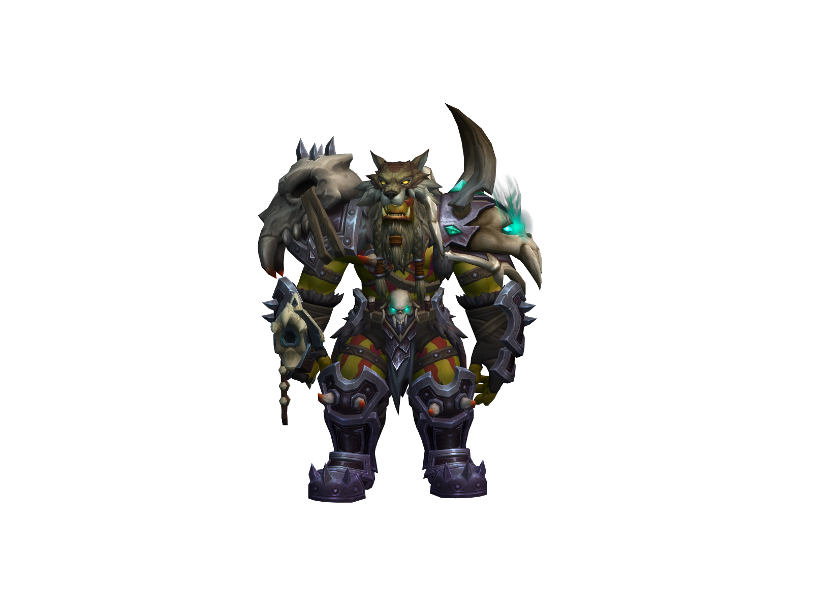 Grishnok 3D character render