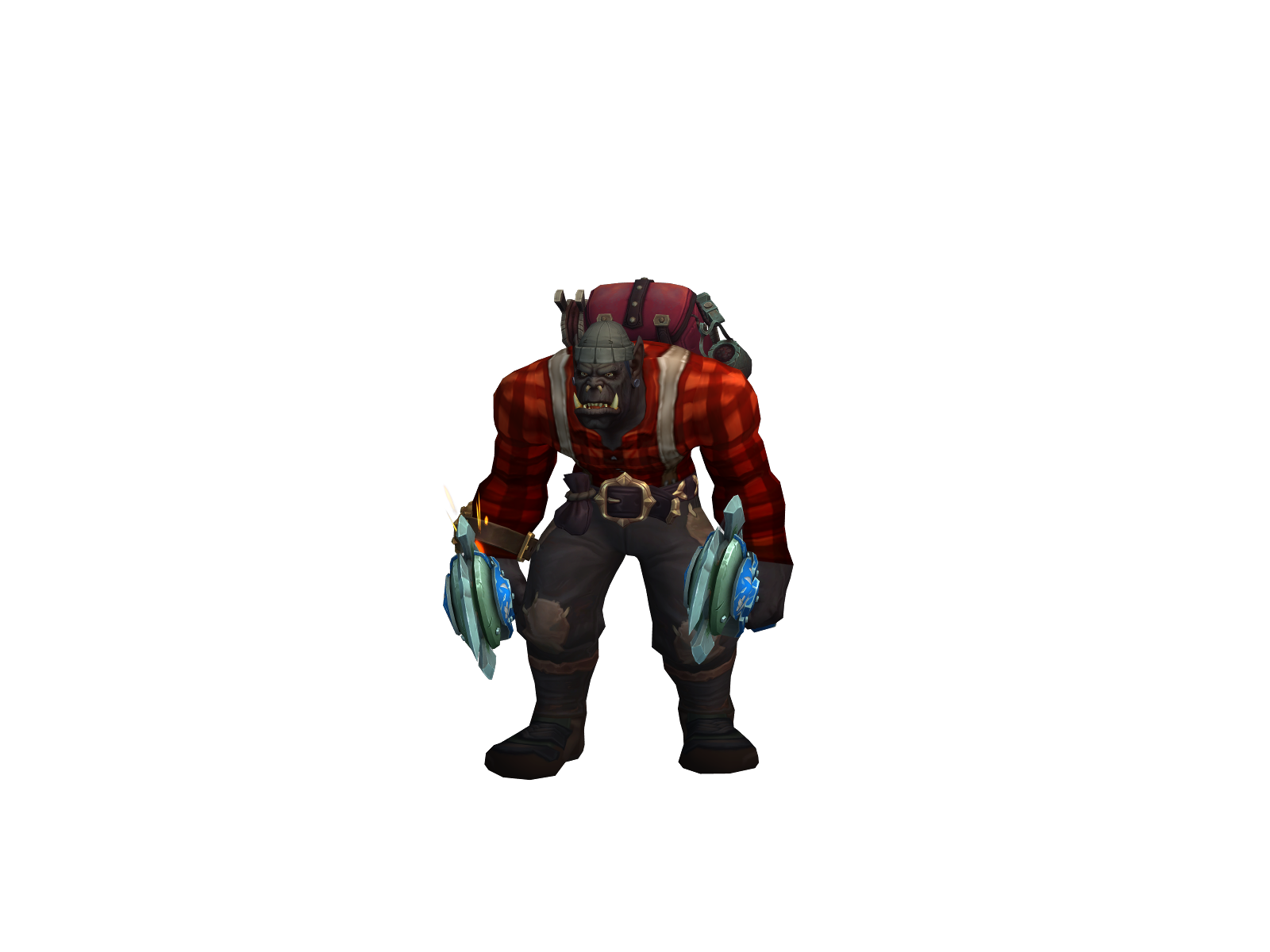 Hollowdaze 3D character render