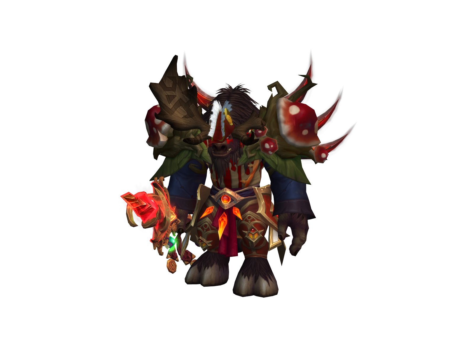 Sleephoof 3D character render