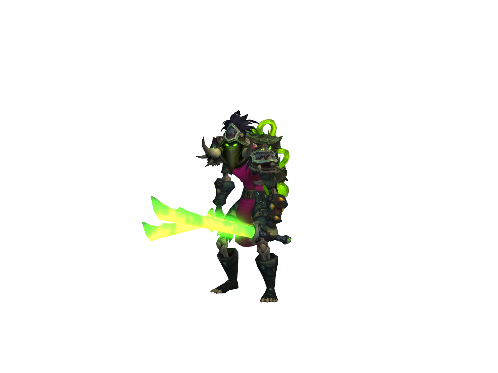 Furien 3D character render