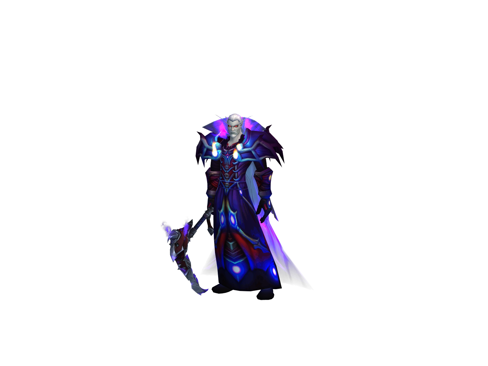 Voidage 3D character render