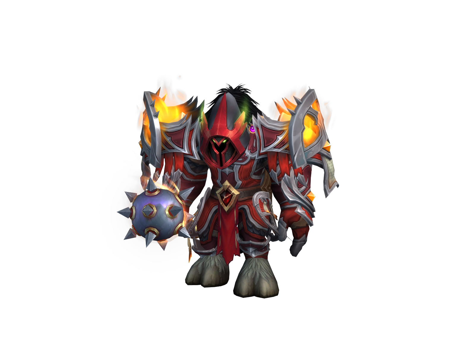 Paoada 3D character render