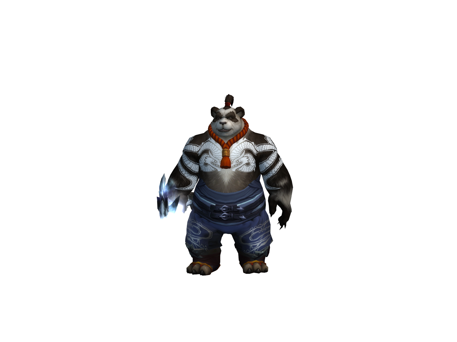 Gândhi 3D character render